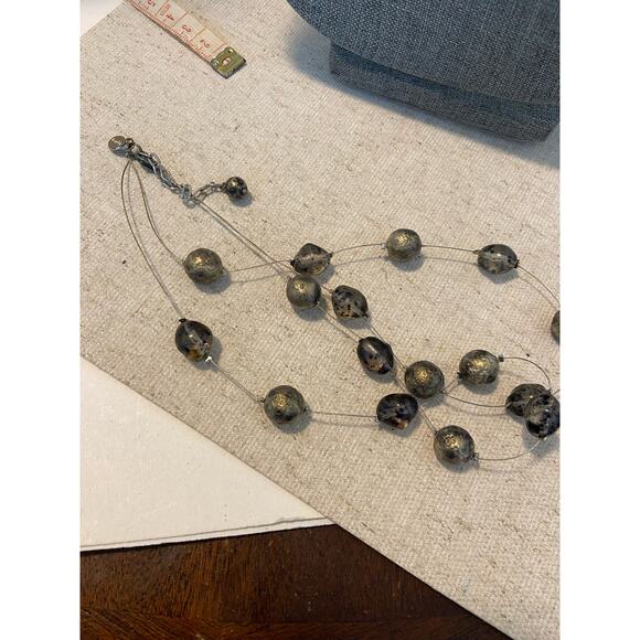 floating bead necklace - Picture 4 of 4